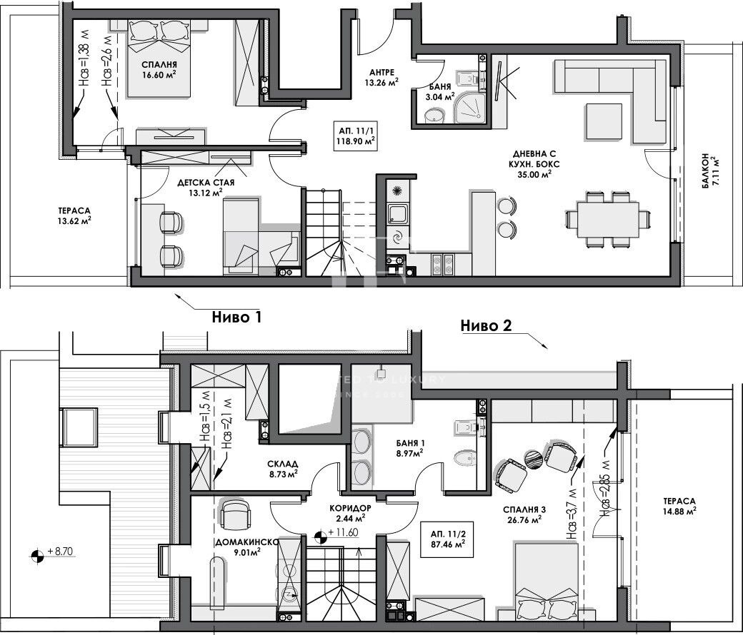 Продава МЕЗОНЕТ, гр. София, Бояна, снимка 17 - Апартаменти - 54731844