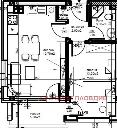 Продава 2-СТАЕН, гр. Пловдив, Остромила, снимка 13 - Апартаменти - 53860933