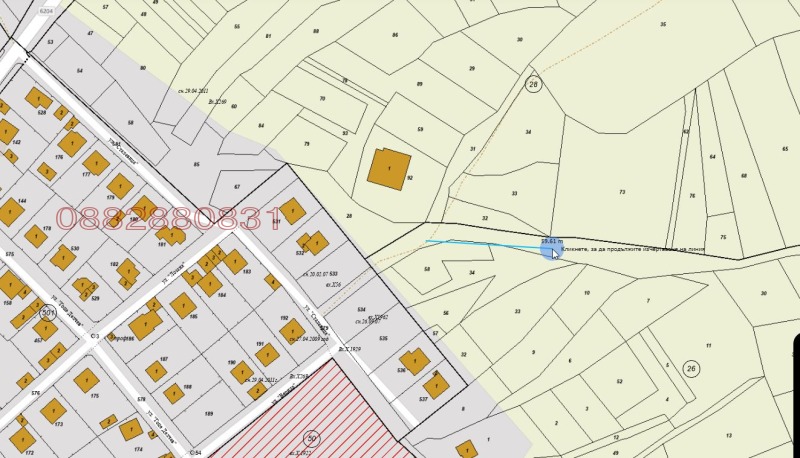 Продава ЗЕМЕДЕЛСКА ЗЕМЯ, с. Овчарци, област Кюстендил, снимка 3 - Земеделска земя - 52782304