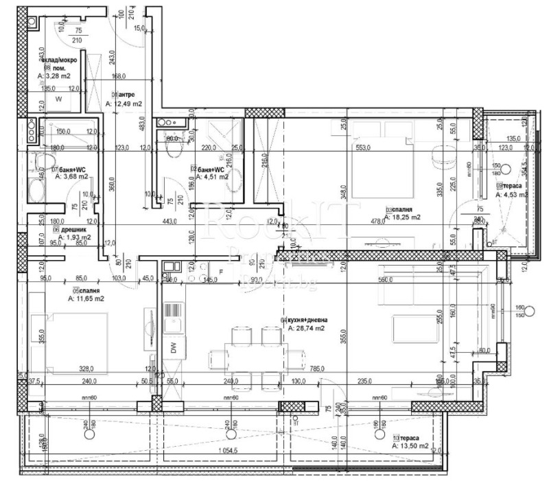 Продаја  2 спаваће собе Софија , Крастова вада , 140 м2 | 75217481 - слика [8]