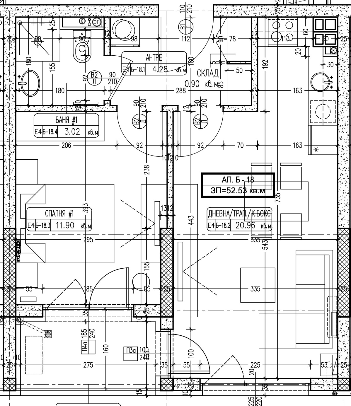 Продава 2-СТАЕН, гр. София, Овча купел, снимка 11 - Апартаменти - 55320361