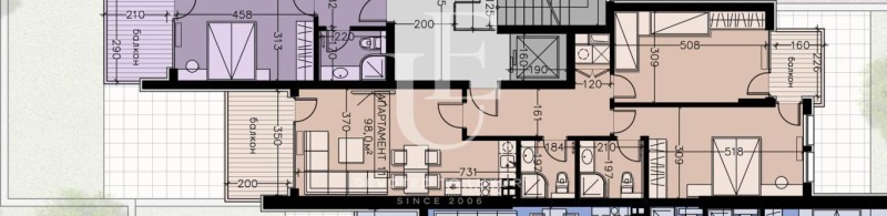 Eladó  2 hálószobás Sofia , Manastirski livadi , 117 négyzetméter | 58225907 - kép [8]