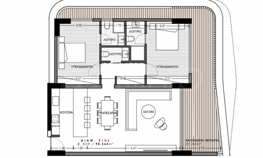 Продава 3-СТАЕН, Извън страната, област Извън страната, снимка 2 - Апартаменти - 54004318