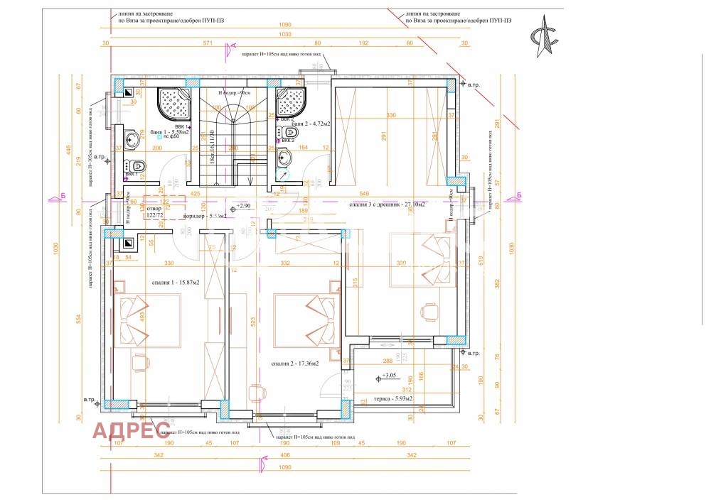 Продава КЪЩА, гр. Варна, м-т Ален мак, снимка 15 - Къщи - 54780714