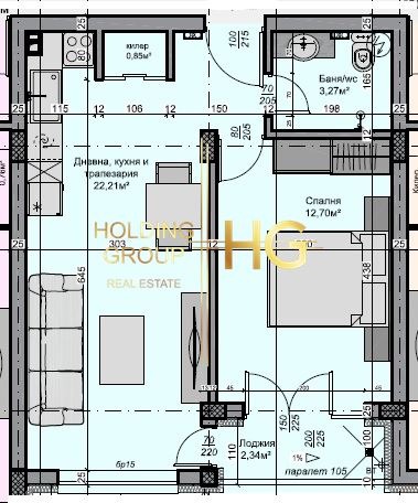 Продава 2-СТАЕН, гр. Варна, м-т Ален мак, снимка 3 - Апартаменти - 52639170