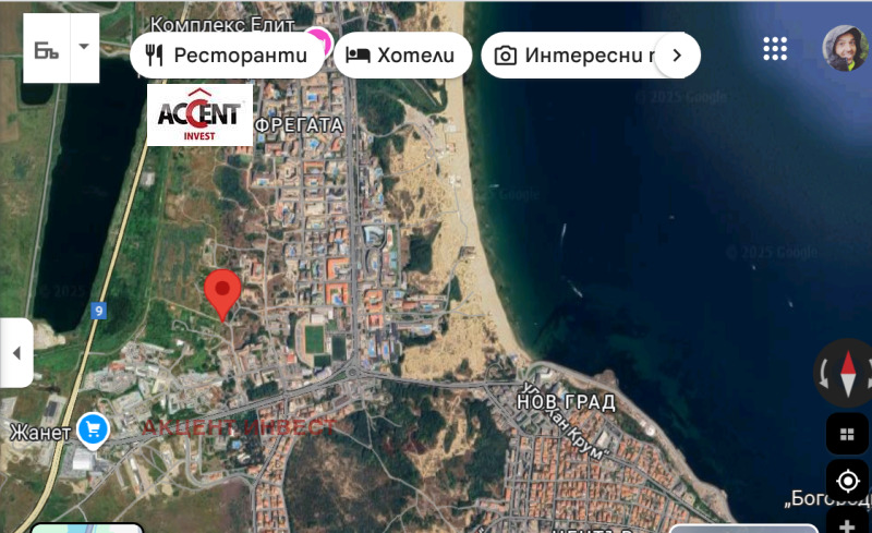 Продава ПАРЦЕЛ, к.к. Слънчев бряг, област Бургас, снимка 2 - Парцели - 52686122