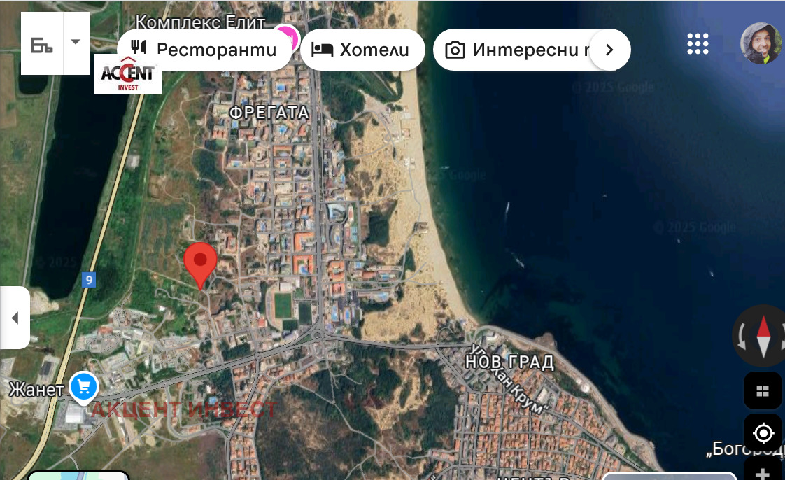 Продава ПАРЦЕЛ, к.к. Слънчев бряг, област Бургас, снимка 2 - Парцели - 52686122