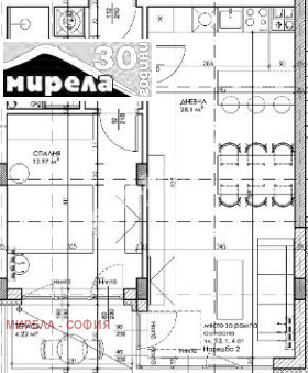 1 chambre Lyulin 10, Sofia
