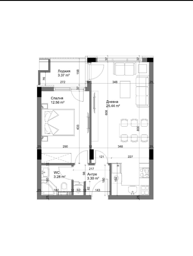 Продава 2-СТАЕН, гр. Варна, Аспарухово, снимка 2 - Апартаменти - 54275770