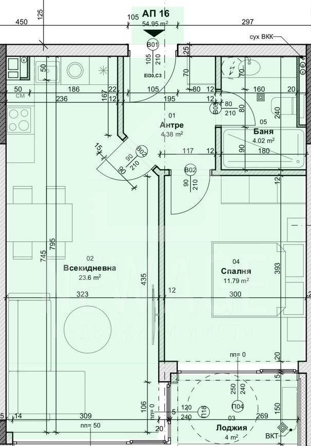 Продава 2-СТАЕН, гр. Варна, Виница, снимка 4 - Апартаменти - 55831323