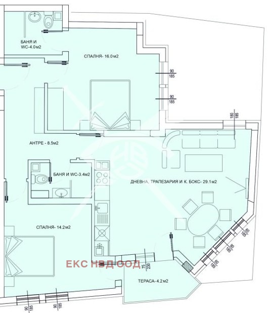 Продава  3-стаен град Пловдив , Център , 119 кв.м | 44521237