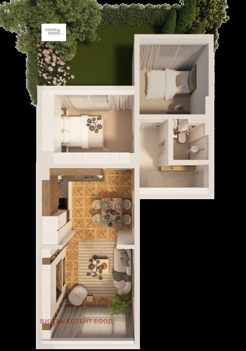 À vendre  2 chambres Sofia , Yavorov , 76 m² | 34821151 - image [6]