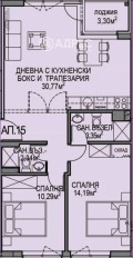 Продава  3-стаен град София , Обеля 2 , 86 кв.м | 42701327 - изображение [4]