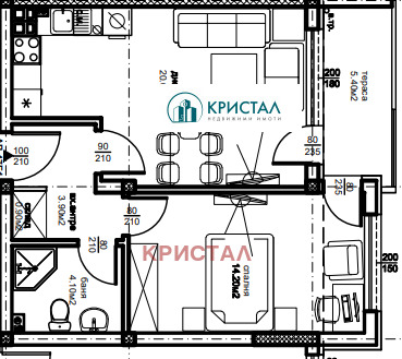 Продава 2-СТАЕН, гр. Пловдив, Южен, снимка 1 - Aпартаменти - 47509179