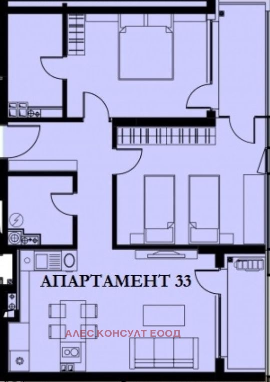 Продава  3-стаен град София , Кръстова вада , 103 кв.м | 90907243 - изображение [17]