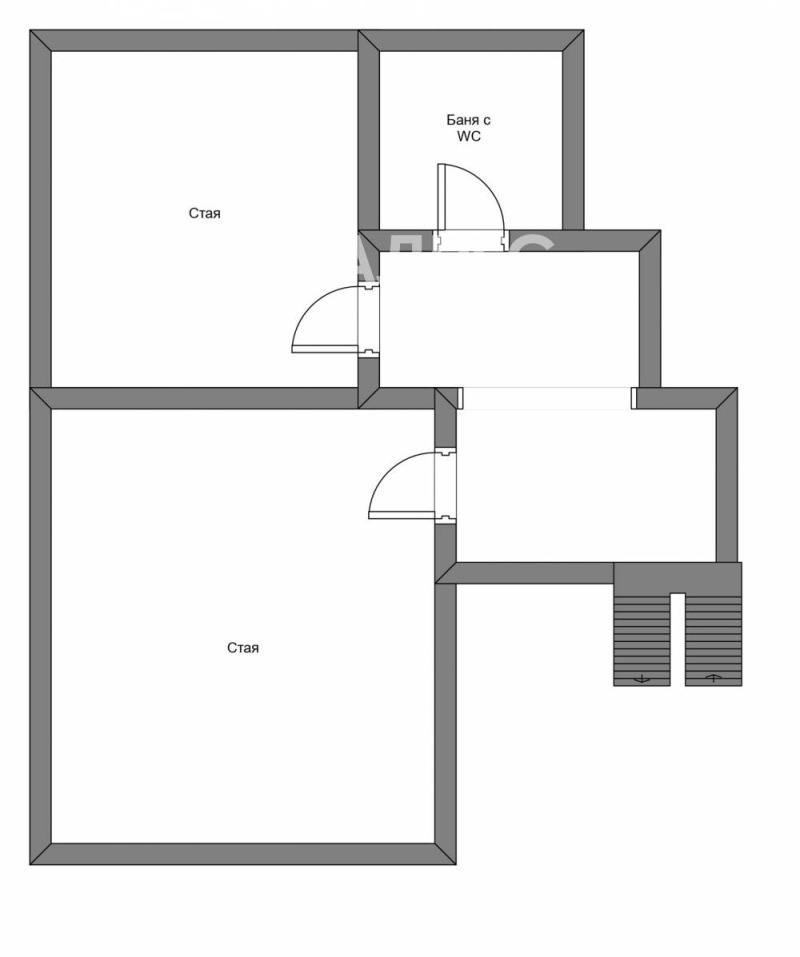 En venta  1 dormitorio Sofia , Geo Milev , 72 metros cuadrados | 91364670 - imagen [4]