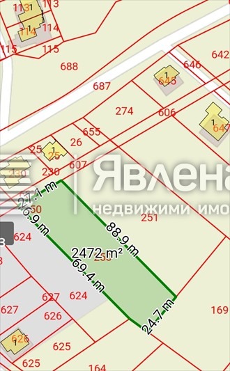 Продава ПАРЦЕЛ, гр. Пловдив, Западен, снимка 1 - Парцели - 48093767