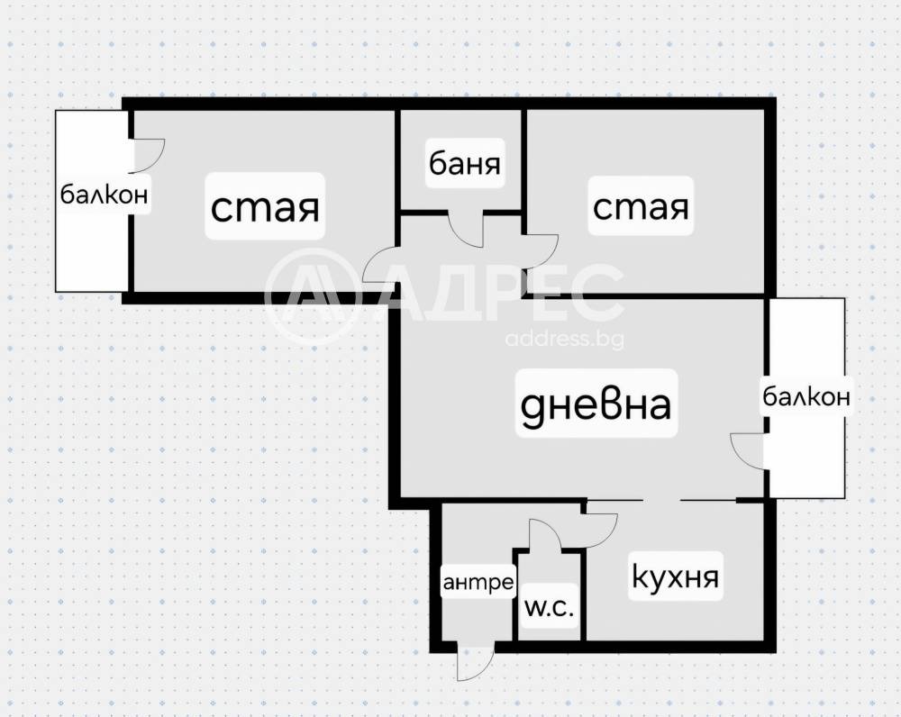 Продава 3-СТАЕН, гр. София, Оборище, снимка 4 - Апартаменти - 56737854