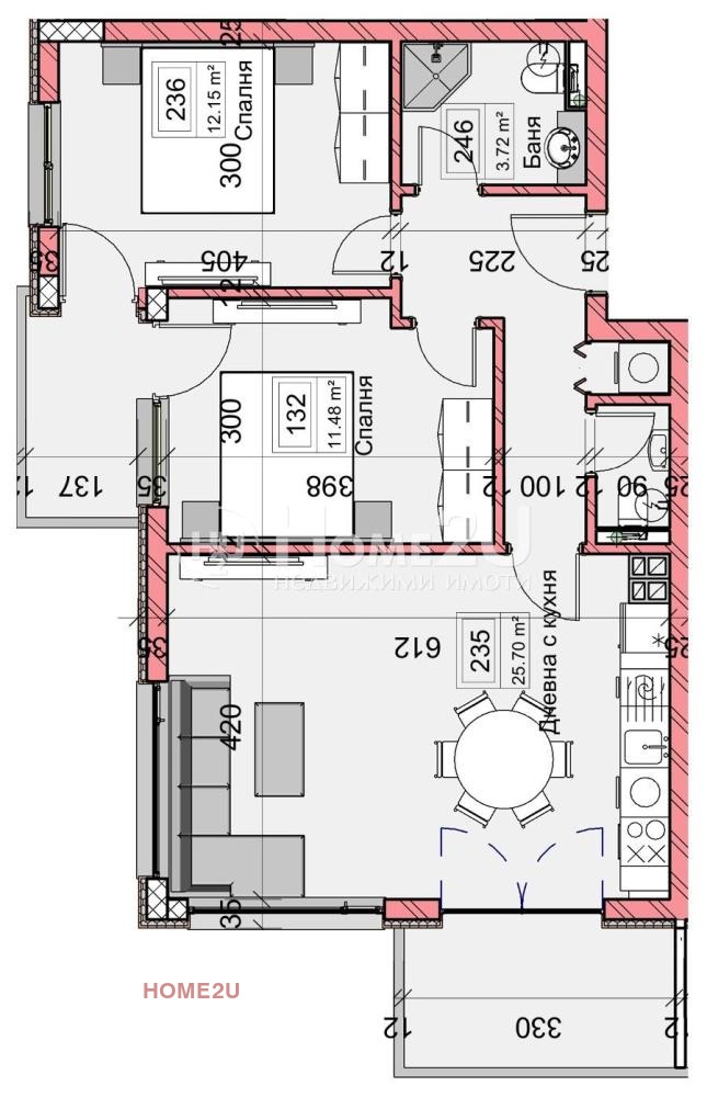 Продава 3-СТАЕН, гр. Варна, Кайсиева градина, снимка 4 - Апартаменти - 53538678