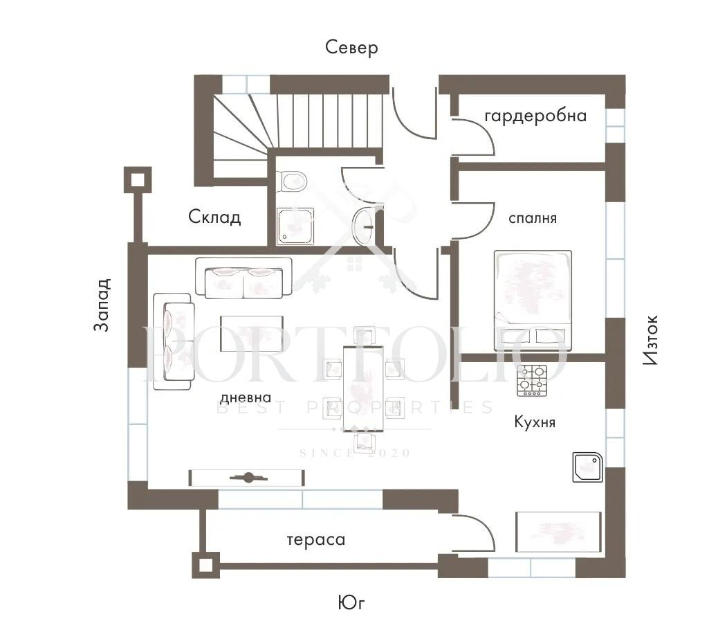 Продава КЪЩА, гр. Бургас, Сарафово, снимка 9 - Къщи - 54784963