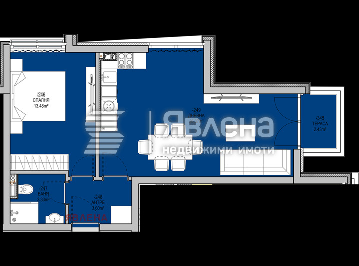 Продава 2-СТАЕН, гр. София, област София-град, снимка 5 - Aпартаменти - 49366320