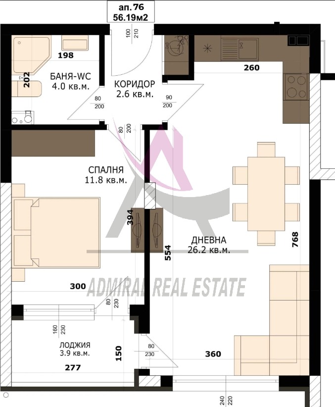 Продава 2-СТАЕН, гр. Варна, Кайсиева градина, снимка 4 - Апартаменти - 52521222
