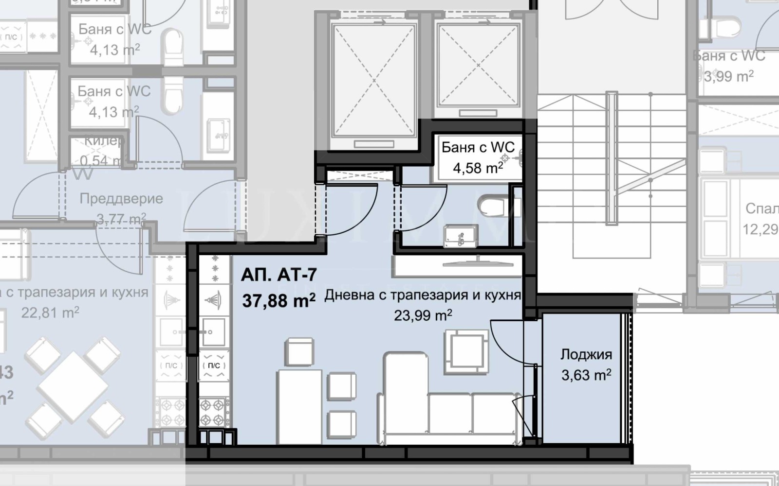 Продава 1-СТАЕН, гр. Пловдив, Христо Смирненски, снимка 5 - Апартаменти - 55831958