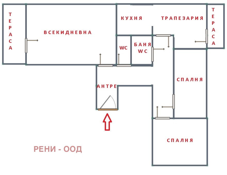 Продава 3-СТАЕН, гр. Плевен, Идеален център, снимка 2 - Апартаменти - 54367183