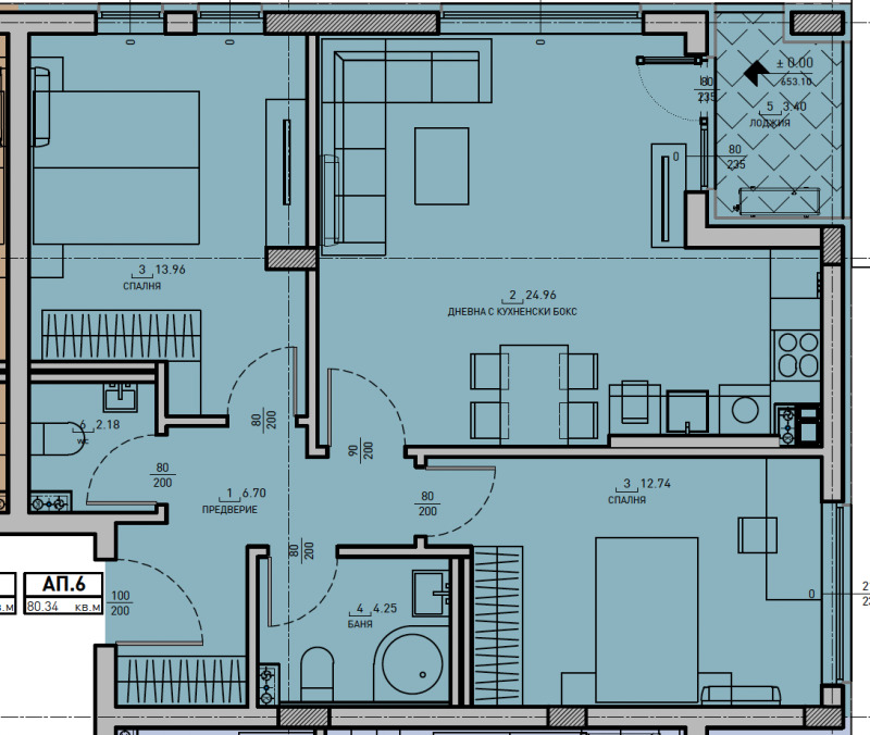 Продава 3-СТАЕН, гр. София, Малинова долина
