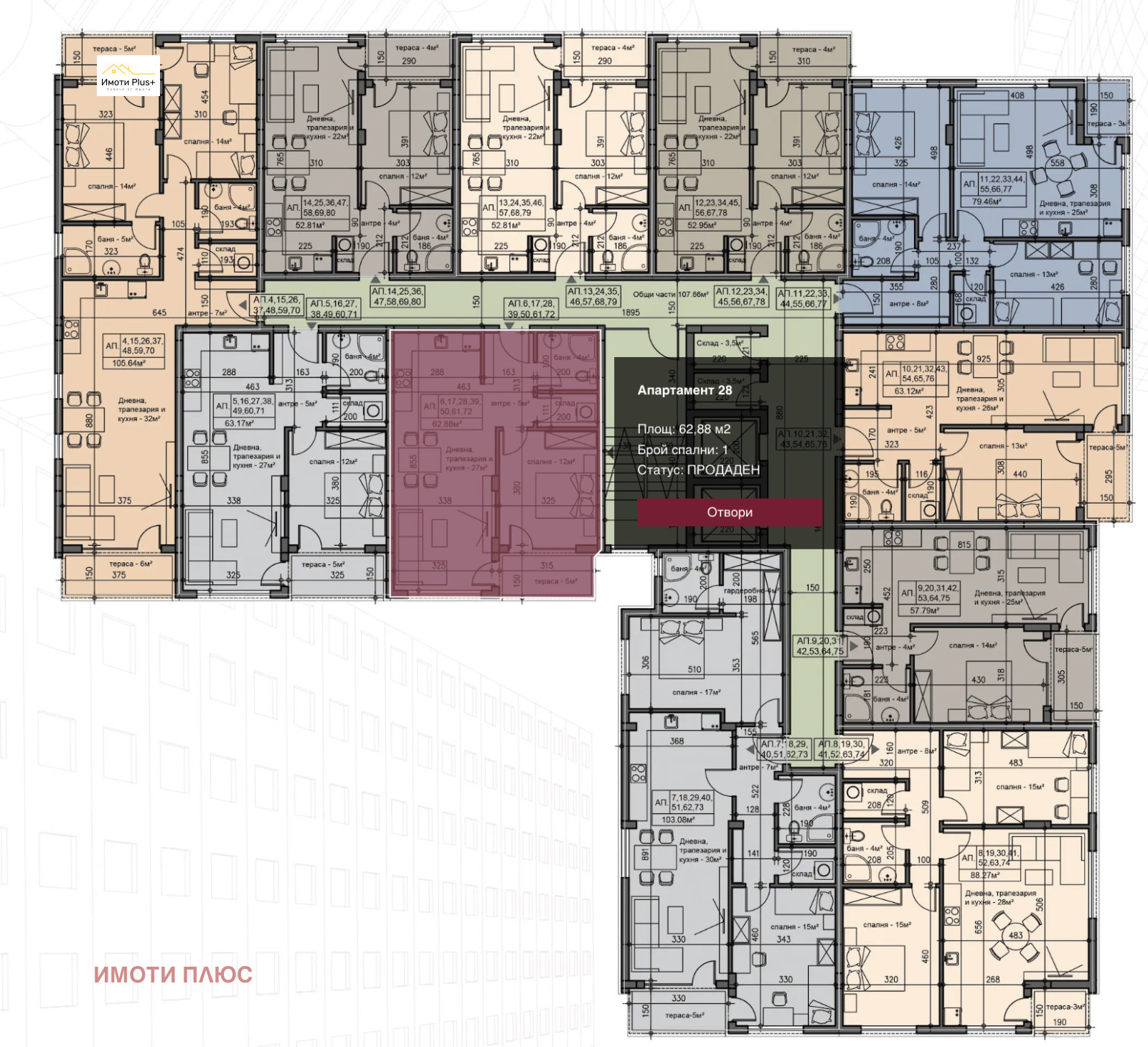 Продава 2-СТАЕН, гр. София, Люлин 9, снимка 7 - Апартаменти - 53836209