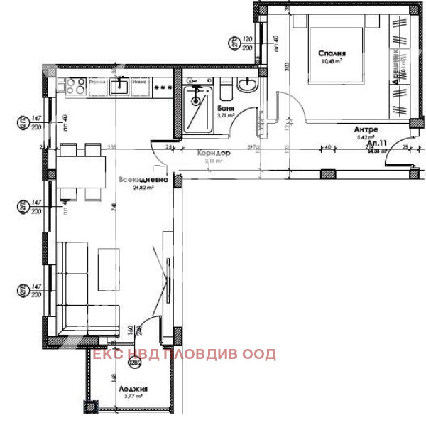 Продава 2-СТАЕН, гр. Пловдив, Прослав, снимка 3 - Апартаменти - 54351662