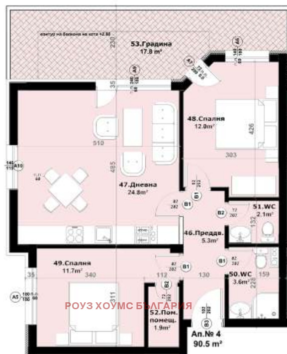 Продава  3-стаен град Пловдив , Остромила , 108 кв.м | 25892964 - изображение [2]