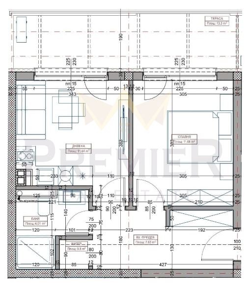 Zu verkaufen  1 Schlafzimmer Warna , Wladislaw Warnentschik 1 , 67 qm | 17507398 - Bild [9]