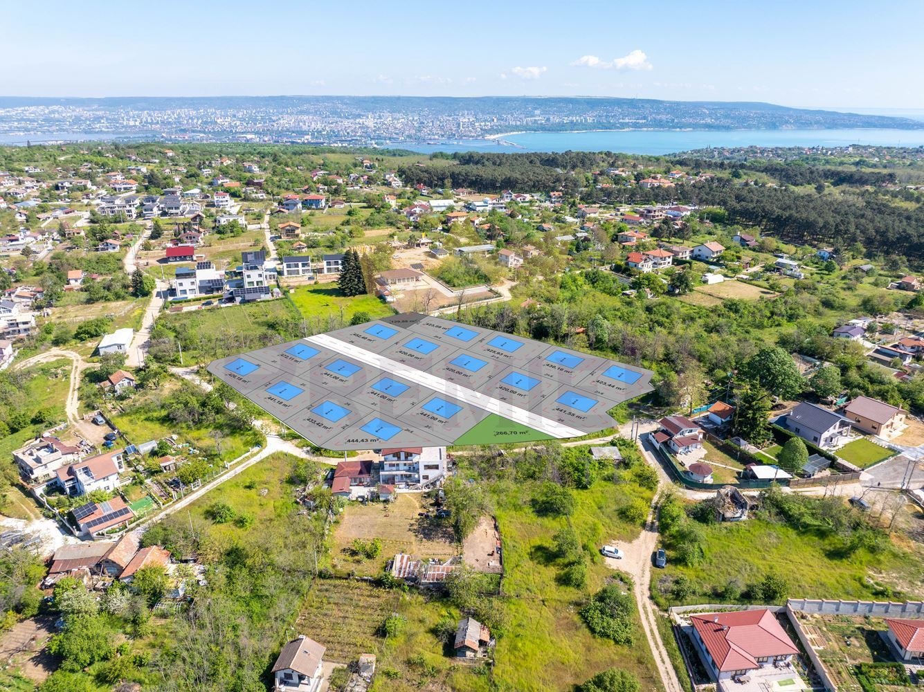 Продава ПАРЦЕЛ, гр. Варна, м-т Боровец - юг