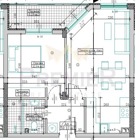 Na sprzedaż  1 sypialnia Warna , Wladislaw Warnenczik 1 , 69 mkw | 93056747 - obraz [6]