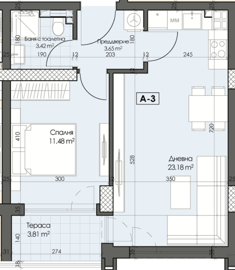 Продава  2-стаен град Пловдив , Кършияка , 67 кв.м | 39923792 - изображение [2]