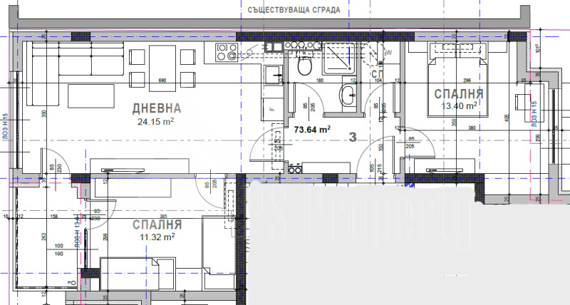 Продава 3-СТАЕН, гр. Стара Загора, Казански - изток, снимка 3 - Aпартаменти - 48625905