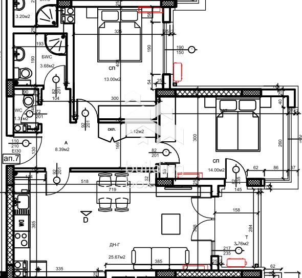 Продава 3-СТАЕН, гр. Пловдив, Христо Смирненски, снимка 6 - Aпартаменти - 49055684