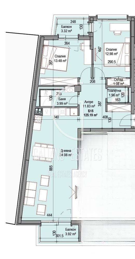 Te koop  2 slaapkamers Sofia , Chadzji Dimitar , 125 m² | 58780217 - afbeelding [2]
