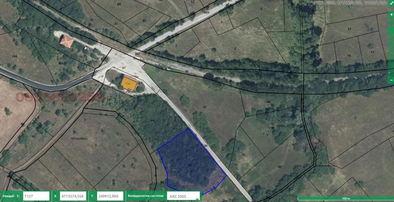 Продава ПАРЦЕЛ, с. Вакарел, област София област, снимка 2 - Парцели - 53735830