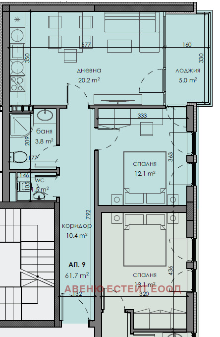 Продается  1 спальня Варна , Бриз , 84 кв.м | 62114777 - изображение [3]