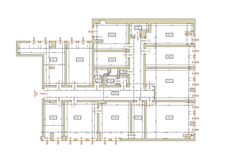 Til salg  Kontor Sofia , Tsentar , 357 kvm | 40089951 - billede [14]