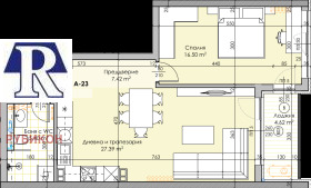 1 dormitorio Karshiyaka, Plovdiv 1