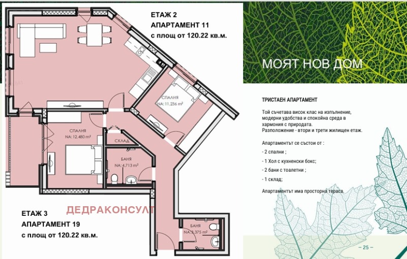 De vânzare  2 dormitoare Sofia , Liulin 6 , 121 mp | 92275372 - imagine [3]