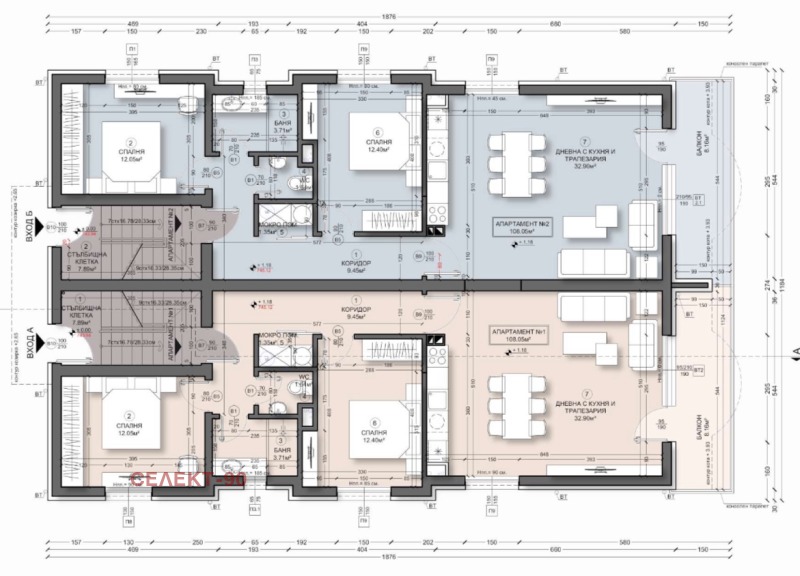 Продава  3-стаен град Перник , Център , 120 кв.м | 74896685 - изображение [3]