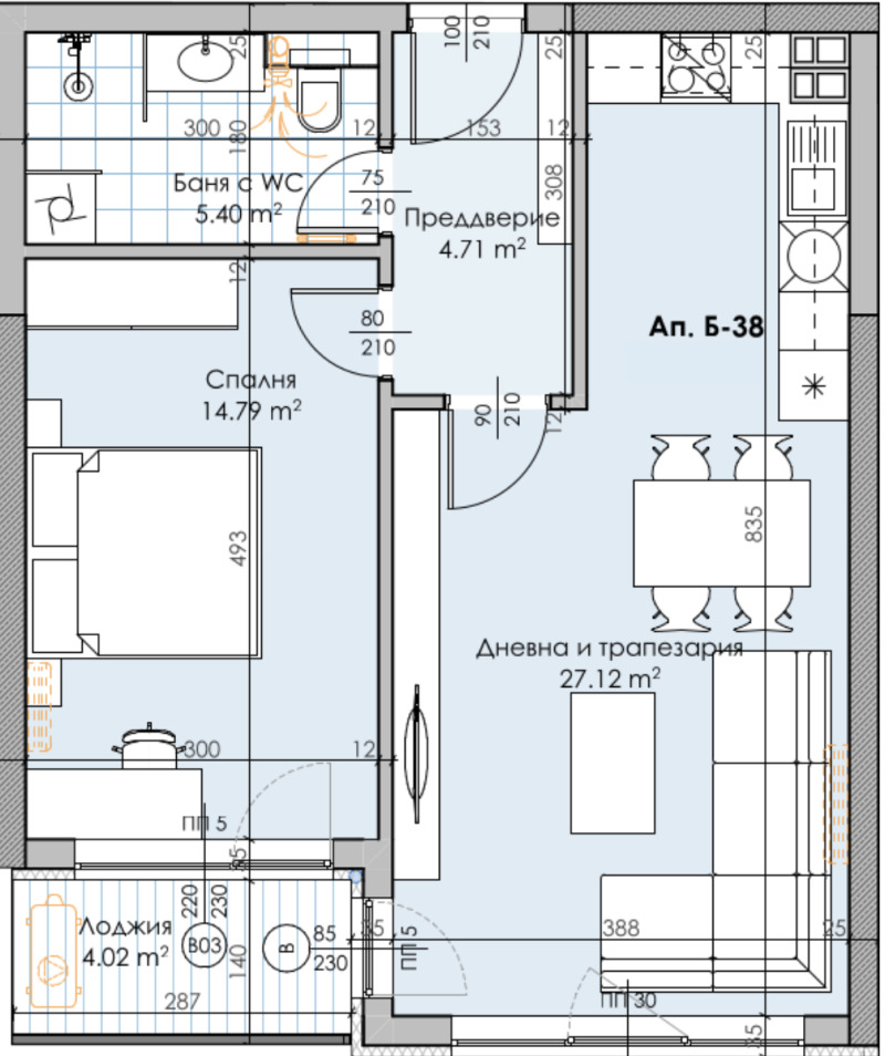 Продава 2-СТАЕН, гр. Пловдив, Кършияка, снимка 1 - Aпартаменти - 47771442