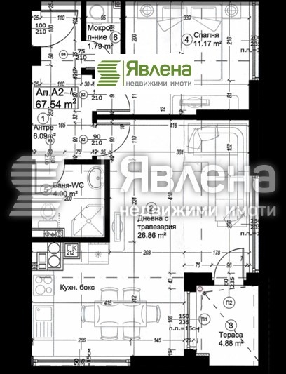 À venda  1 quarto Sofia , Manastirski livadi , 75 m² | 94452626 - imagem [15]