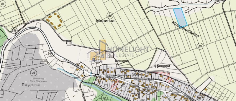 Продава  Парцел, област София, с. Пожарево •  190 000 € • ID 11798364 — holmes.bg - [1] 