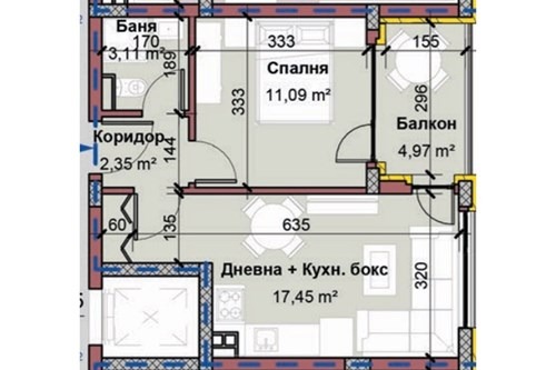 Продава 2-СТАЕН, гр. Варна, Виница, снимка 1 - Aпартаменти - 48399742