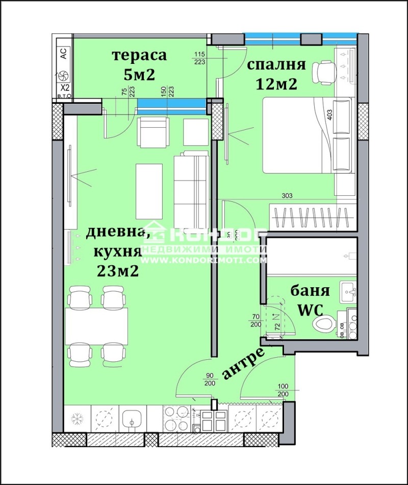 Zu verkaufen  1 Schlafzimmer Plowdiw , Kameniza 2 , 70 qm | 12190356 - Bild [4]